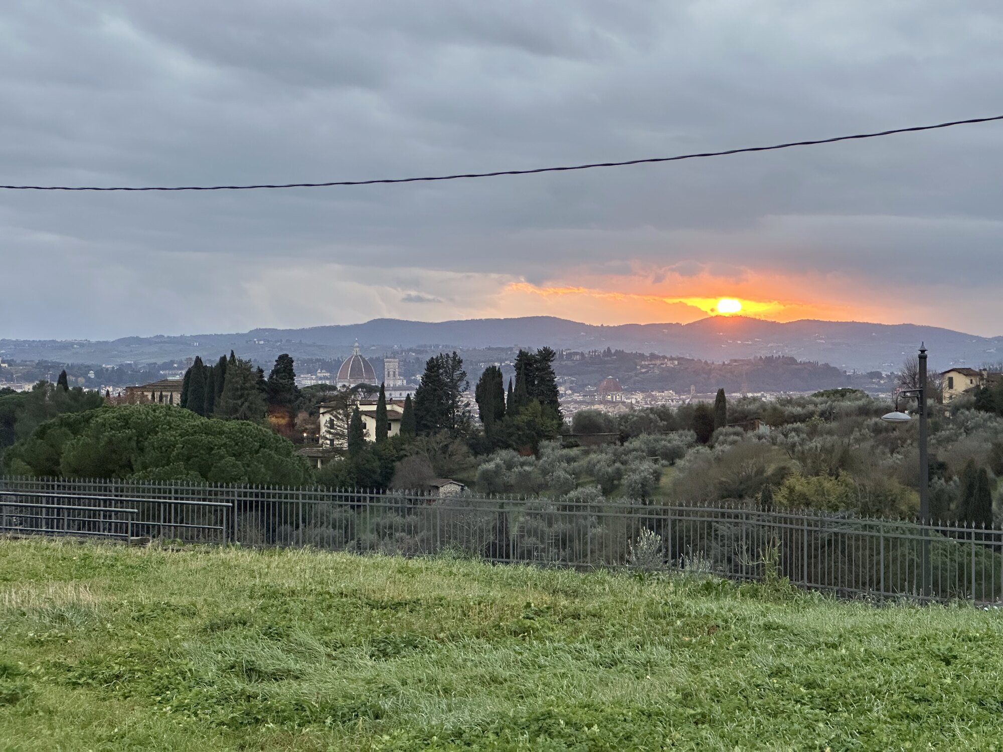 Villa · Florentine hills