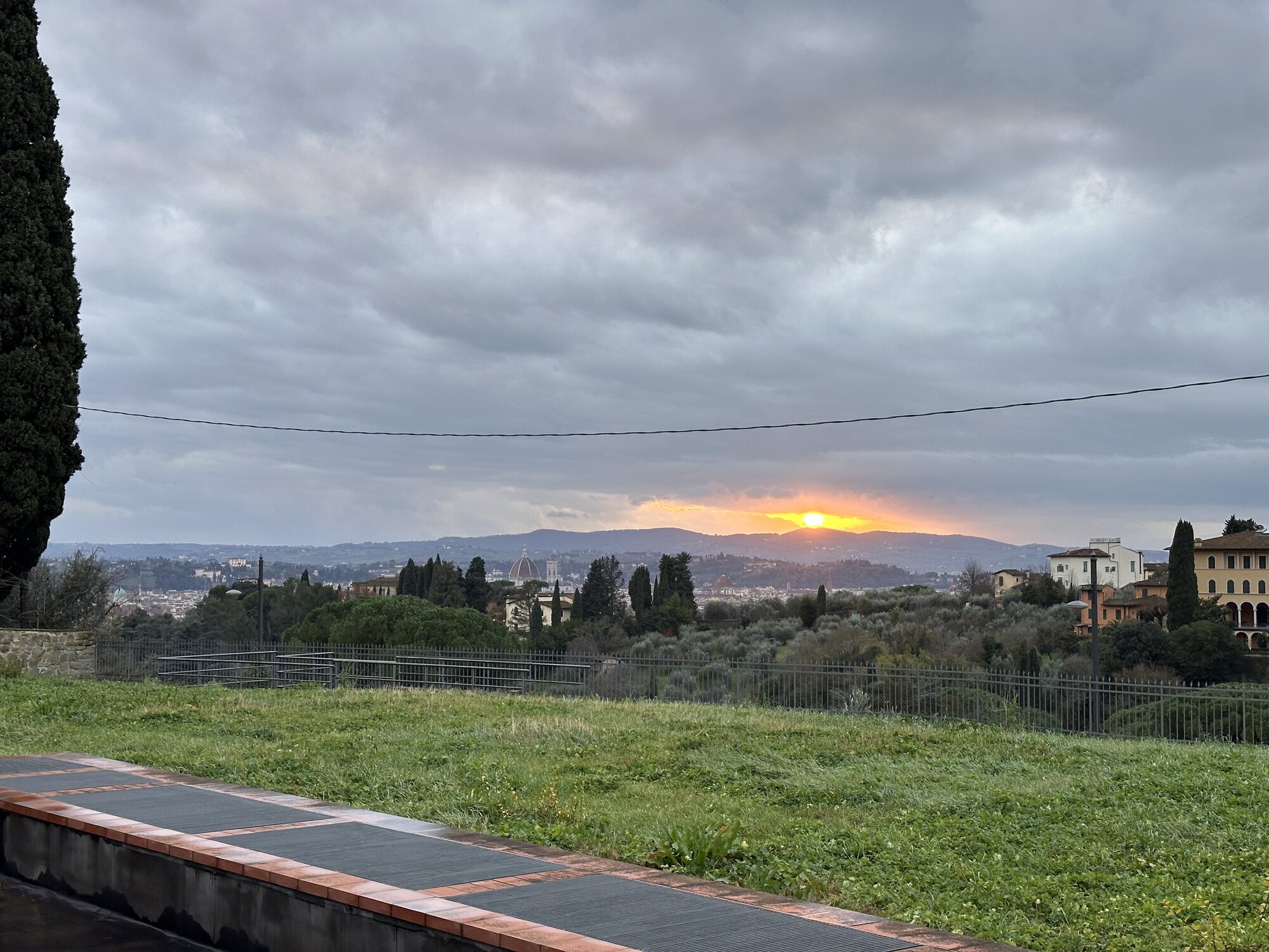 Villa · Florentine hills